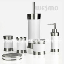 Rubber Paint Stainless Steel Bath Set (WBS0509F)